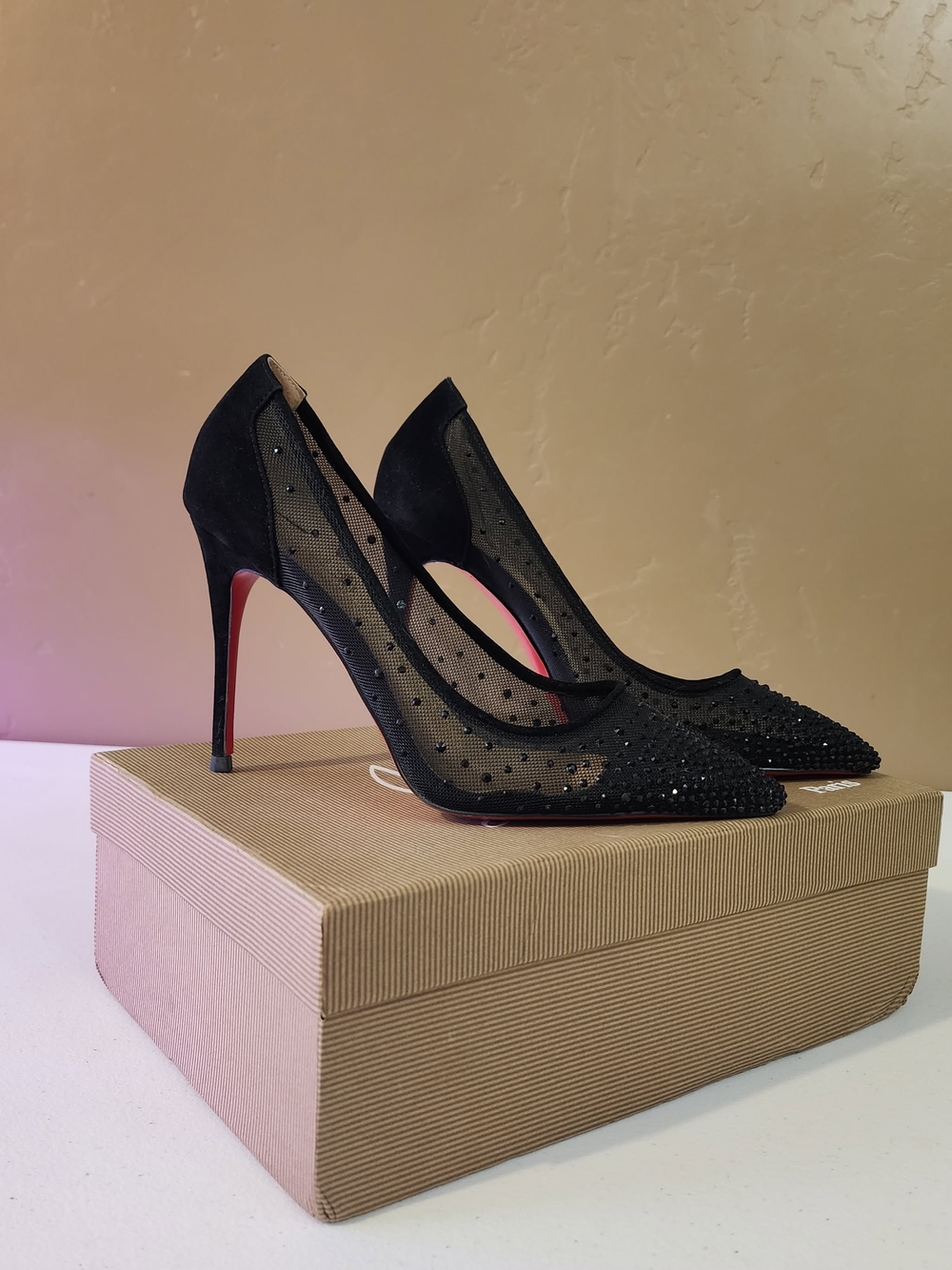 Christian Louboutin Follies Strass pumps